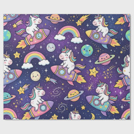 Galaxy Enhörning Presentpapper