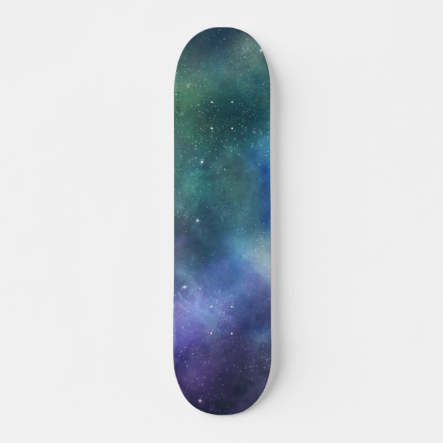 Galaxy Fläkt, Boys Girls & Kids, Space, Star Älska Mini Skateboard Bräda 18,5 Cm (Framsida)