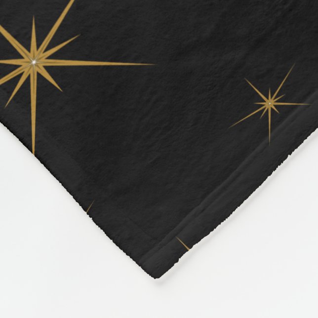 Galaxy Fleece Blanket (3 storlekar) (Hörn)