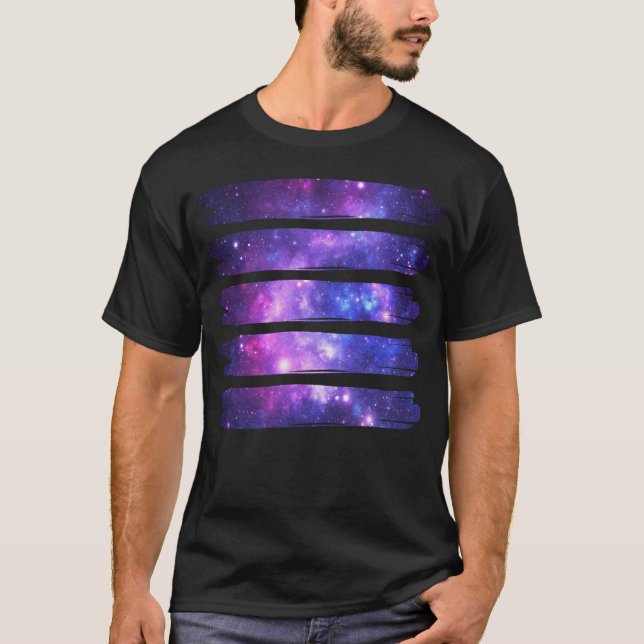 Galaxy för konstnärligt område t shirt (Framsida)