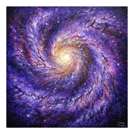 Galaxy Fototryck