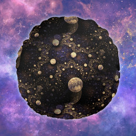 Galaxy Fractal Rund Kudde