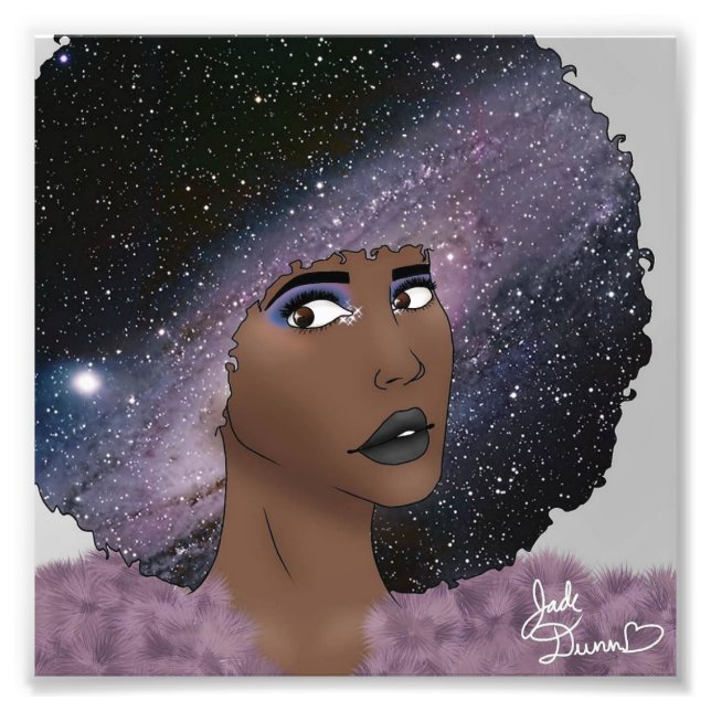 Galaxy Girl Poster (Framsidan)