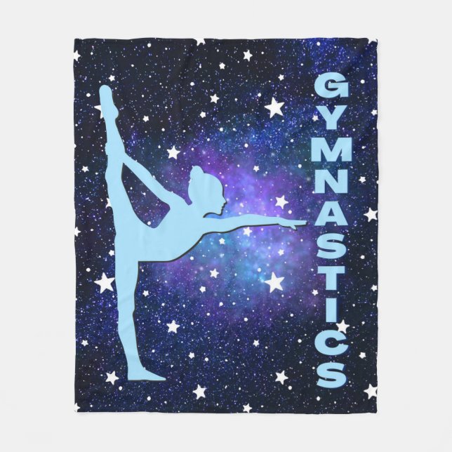 Galaxy Gymnastics Fleecefilt (Framsidan)