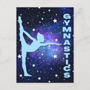 Galaxy Gymnastics Vykort