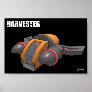 Galaxy Harvester Poster
