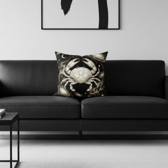 Galaxy Home Decor Cancer Zodiac Celestial Kudde (Skapare uppladdad)