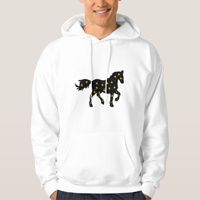 Galaxy Horse Icon Sweatshirt – Astrology Identity  (Framsida)