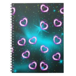 Galaxy i hjärtat anteckningsbok
