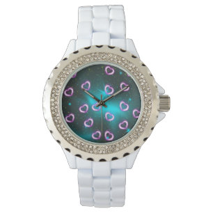 Galaxy i hjärtat armbandsur