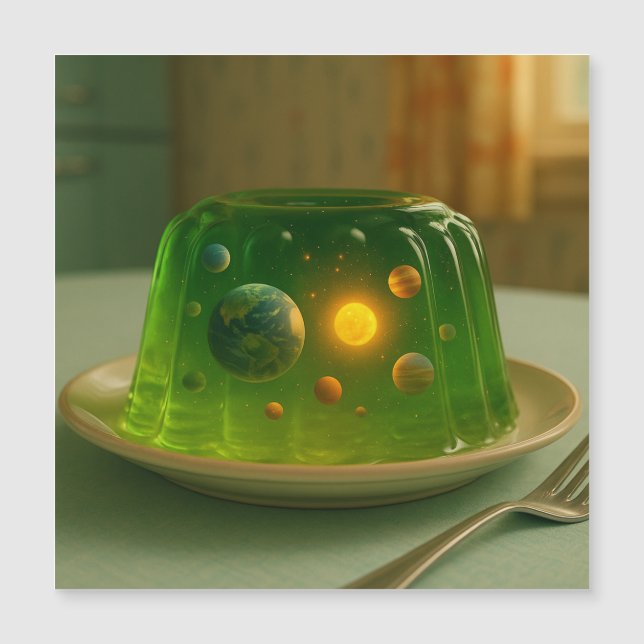 Galaxy in MCM Jell-O Mold (Framsida)