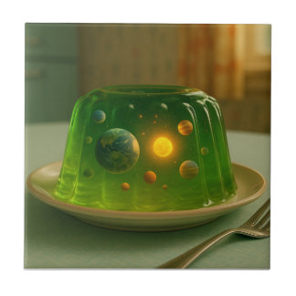 Galaxy in MCM Jell-O Mold Kakelplatta