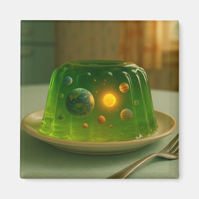 Galaxy in MCM Jell-O Mold Magnet (Framsidan)