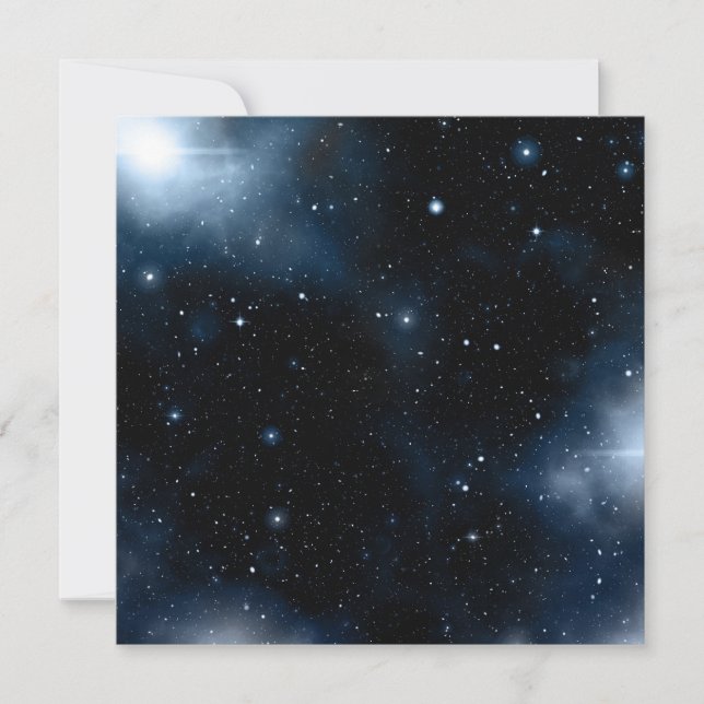 Galaxy Inbjudningar (Framsida)