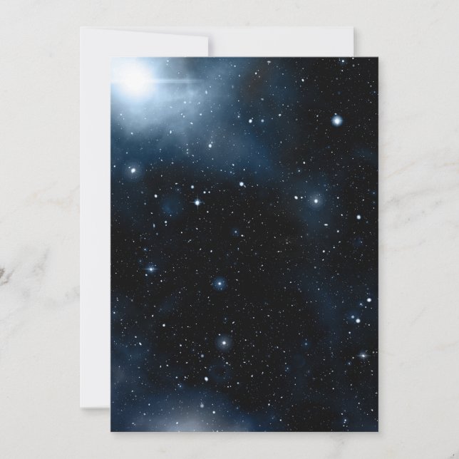 Galaxy Inbjudningar (Framsida)