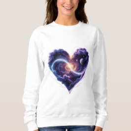 Galaxy Inside a Heart; 🌌 💜 Cosmic Kärlek Forever T Shirt