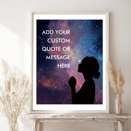 Galaxy Inspirerande-Skapa Din Egen Motiverande Poster