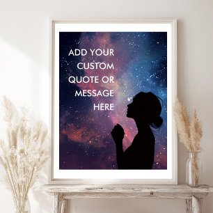 Galaxy Inspirerande-Skapa Din Egen Motiverande Poster
