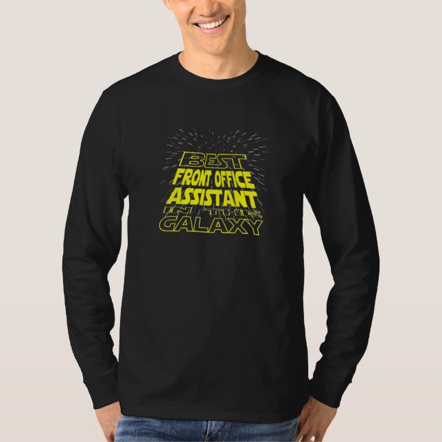 Galaxy-jobb för Coola av Office Assistant T Shirt (Framsida)