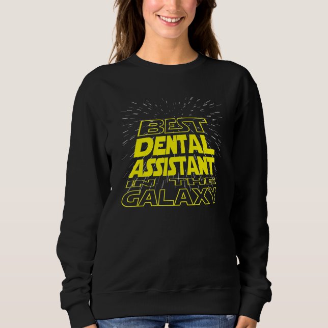 Galaxy-jobb för Dental Assistant Coola T Shirt (Framsida)
