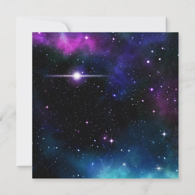 Galaxy Julkort (Framsida)