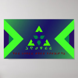 Galaxy Kneall Flagga Poster