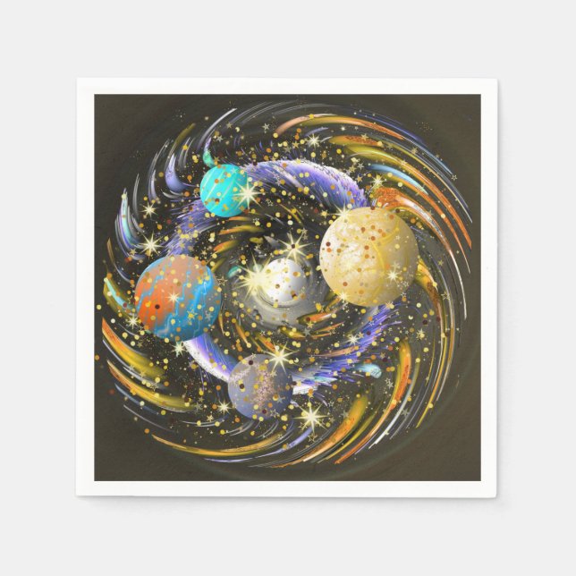 Galaxy Kovarellah Pappersservett (Framsidan)