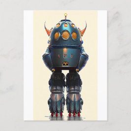 Galaxy Kung Robot B-21 Wombott Vykort