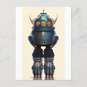Galaxy Kung Robot B-21 Wombott Vykort