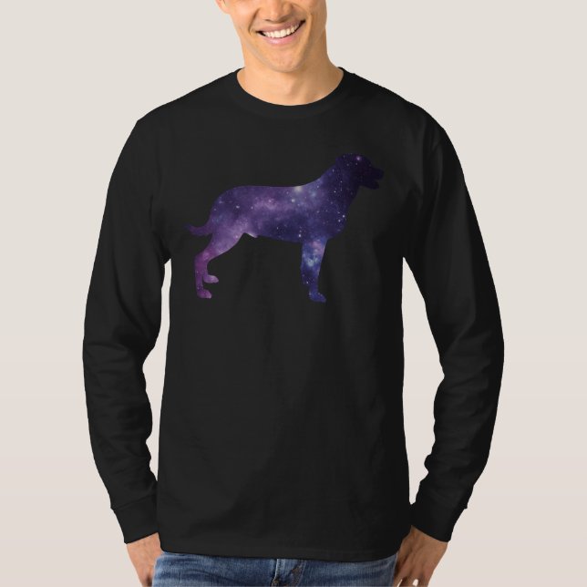 Galaxy Labrador T Shirt (Framsida)