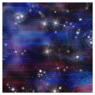 Galaxy lila vacker nattstjärnbild himmel tyg
