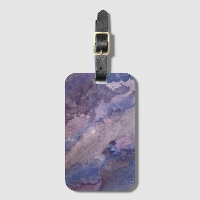 Galaxy Luggage Tag Bagagebricka (Framsida vertikal)