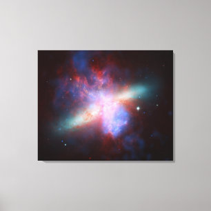 Galaxy M82 Hubble NASA Canvastryck