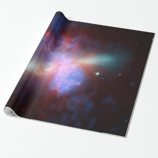 Galaxy M82 Hubble NASA Presentpapper