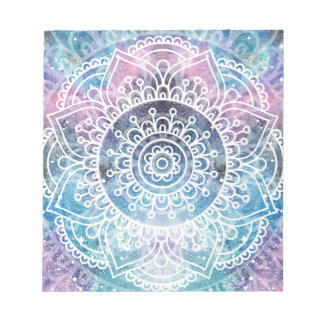 Galaxy Mandala Anteckningsblock