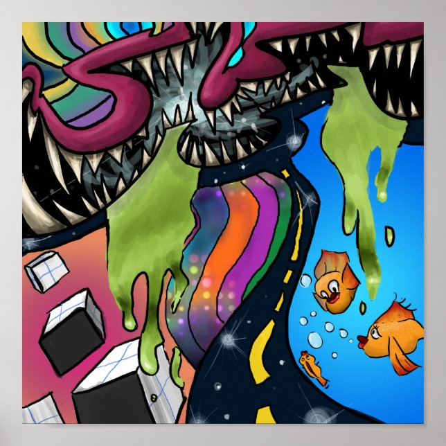 Galaxy Maw Poster (Framsidan)