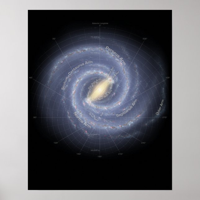 Galaxy (med not) poster (Framsidan)
