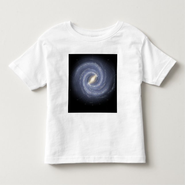 Galaxy (med not) t shirt (Framsida)