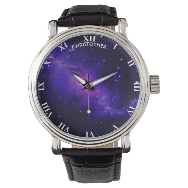 Galaxy Milky Way Galaxy Astronomy Science Armbandsur (Framsida)