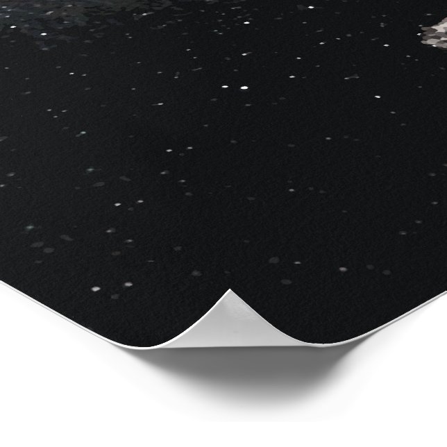 Galaxy Mining Wasp Poster (Hörn)