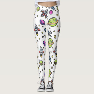 Galaxy mönster design leggings