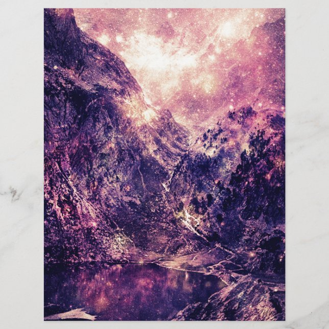Galaxy Mountains (Framsida)
