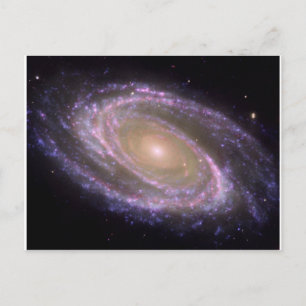 Galaxy Multiwavelength M81 Vykort