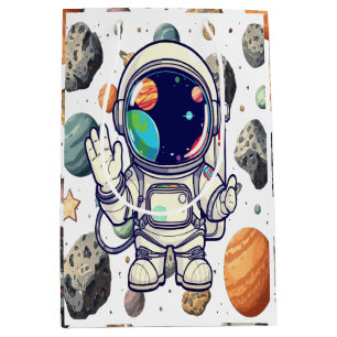 Galaxy Nebula Gift Bag - Kosmiskt rymd, temp