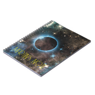 Galaxy Nebula Planet Hubble Telescope Photography Anteckningsbok