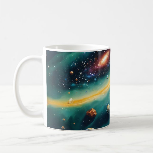Galaxy/Nebula Thécafee Mugg (Vänster)