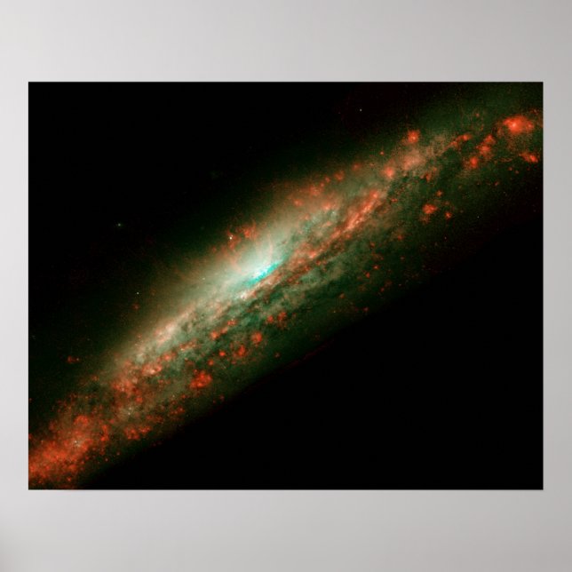 GALAXY NGC 3079 POSTER (Framsidan)
