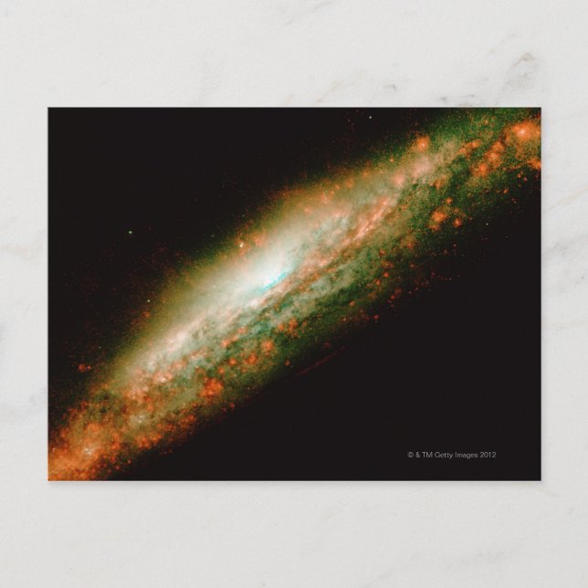 Galaxy NGC 3079 Vykort (Framsida)