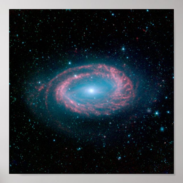 Galaxy NGC 4725 Poster (Framsidan)