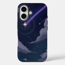 Galaxy Night Himmel Shooting Star Phone Case